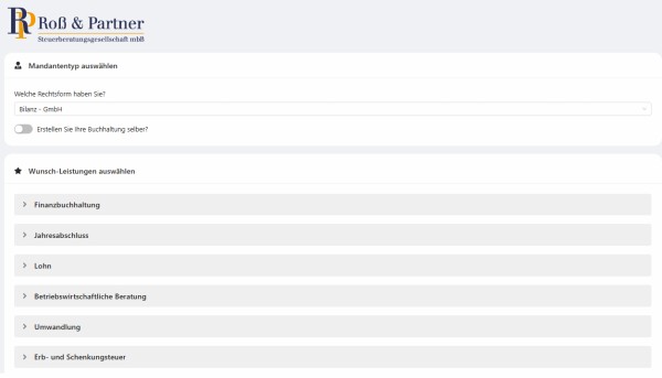Grafik: Digitale Menükarte: Wunschleistungen - Digitale Menükarte: Wunschleistungen